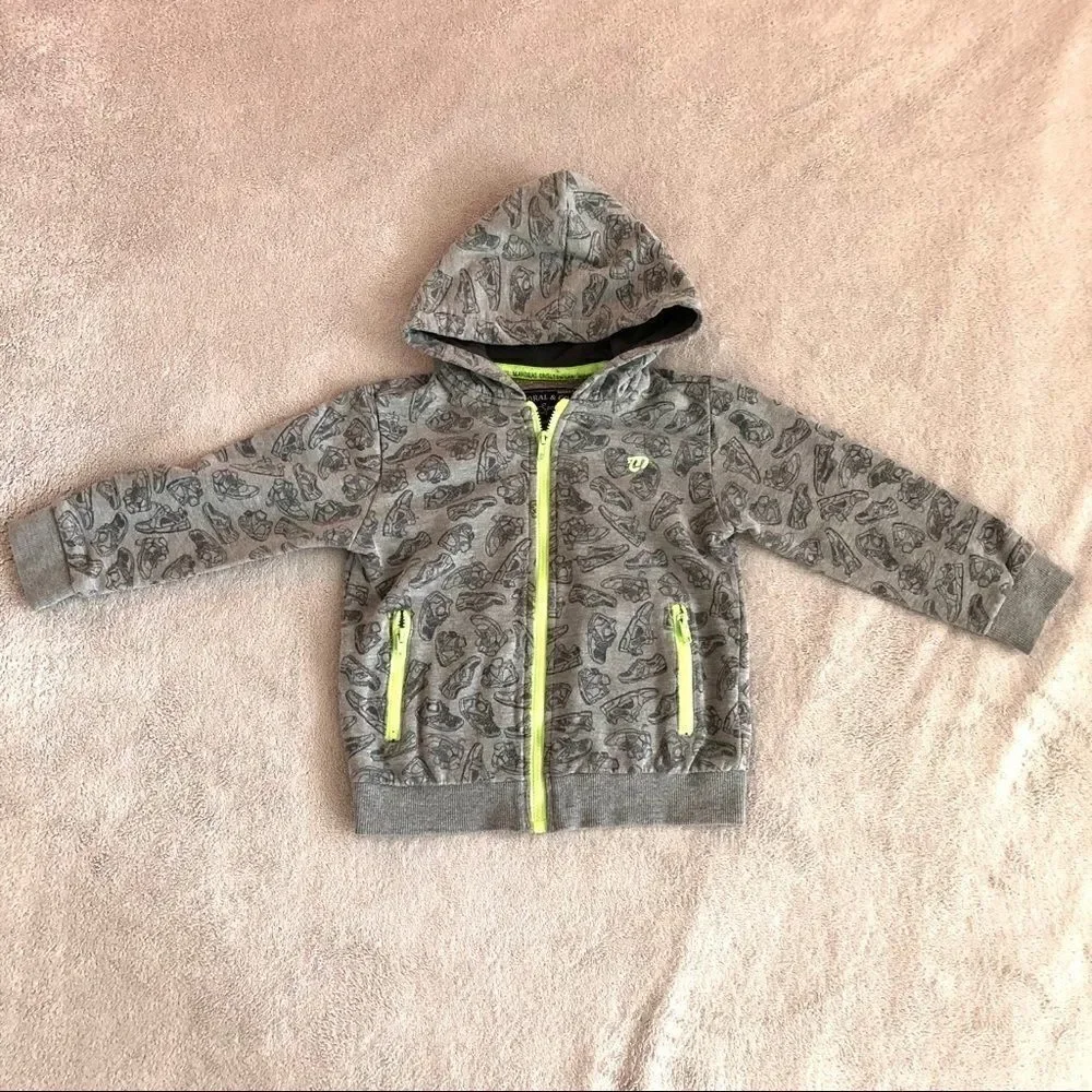 Mayoral & Co. Kids zip up hooded sweatshirt